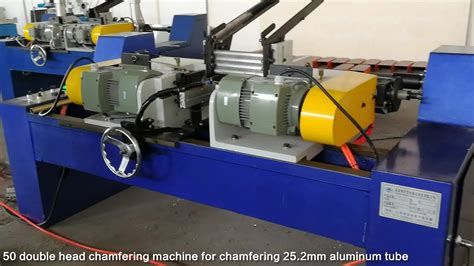 automatic cnc double head chamfering machine|Tube & Bar End Finishing & Chamfer Machines.